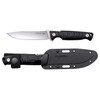 Cold Steel Razor Tek Fixed Blade Knife - 4" 4116 Satin Clip Point, Black GFN Handles, Secure-Ex Sheath - FX-4RZR