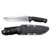Cold Steel Razor Tek Fixed Blade Knife - 5" 4116 Satin Recurve Blade, Black GFN Handles, Secure-Ex Sheath - FX-5RZR