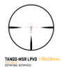 Sig Sauer Tango-MSR 1-10X26 Rifle Scope - BDC10 Illuminated Reticle, First Focal Plane, 34mm Main Body Tube, Includes Alpha MSR Mount and Flip Back Covers, Coyote Brown Finish