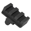 Kinetic Development Group SCAR Front Sight Replacement Rail - Replaces the SCAR Front Sight, Anodized Black Finish