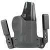 BlackPoint Tactical Mini Wing IWB Holster - Fits S&W M&P Shield, Right Hand, Adjustable Cant, Black