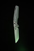 Schrade Alpha Class Truix Pivot Lock Folding Knife - 3.5" S35VN Bead Blast Tanto Blade, Gray/Black G10 Handles - 1136250