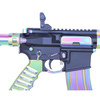 Guntec USA AR-15 Forward Assist Assembly - Matte Rainbow PVD Finish