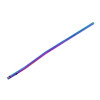 Guntec USA AR-15 Pistol Length Gas Tube - Matte Rainbow PVD Finish