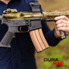 DURAMAG DuraMag Speed 223 Remington/556NATO Bronze Magazine - 30 Rounds, Fits AR15, Black AGF Anti-tilt Follower, Aluminum, Bronze