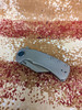 B'yondEDC Limited Edition Wharning Folding Knife - 3.0" M390 Wharncliffe Blade, Titanium Handles