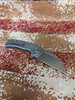 B'yondEDC Limited Edition Wharning Folding Knife - 3.0" M390 Wharncliffe Blade, Titanium Handles