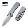 We Knife Ben Petersen Banter Folding Knife - 2.9" S35VN Satin Spear Point Blade, Gray G10 Handles - 2004E