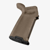Magpul MOE+ Grip - Fits AR Rifles, Rubber Overmold, Storage Compartment, Flat Dark Earth