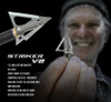 G5 Outdoors Striker V2 Fixed-Blade 100gr Broadhead (3 Pack) - 1802