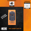 C&H Precision Weapons M2.0™ C.O.R.E. to Holosun 509T Adapter Plate - Steel Adapter Plate, Includes Mounting Hardware