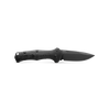 Benchmade 9570BK Mini Claymore AUTO Folding Knife - 3" CPM-D2 Cobalt Black Drop Point Plain Blade, Black Grivory Handles