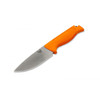 Benchmade Hunt Steep Country Fixed Blade Knife - 3.54" S30V Drop Point, Orange Santoprene Handles, Boltaron Sheath - 15006