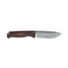 Benchmade Hunt Saddle Mountain Skinner Fixed Blade Knife - 4.2" S30V Drop Point, Stabilized Wood Handles, Leather Sheath - 15002