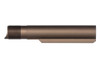 Aero Precision Enhanced Carbine Kodiak Brown Buffer Tube - Fits AR10/AR15, Kodiak Brown Anodized