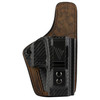 Versacarry Comfort Flex Custom Inside Waistband Holster - Fits Glock 19, Leather and Kydex, Distressed Brown, Right Hand