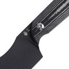 Kizer 1040 Harpoon Fixed Blade Knife - 3.875" Black D2, Black Micarta Handles and Kydex Sheath