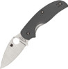 Spyderco Sage 1 Folding Knife - 3" Maxamet Satin Plain Blade, Dark Gray G10 Handles - C123GPGY