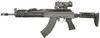 Midwest Industries Alpha AK Railed Top Cover/Dust Cover - Fits Most AKM Pattern Rifles, Only Compatible with Midwest Alpha Series Handguard, Black