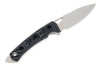 FOBOS Knives Cacula Fixed Blade Knife - 4.31" CPM-S35VN Stonewashed Drop Point, Black and Gray G10 Handles, Kydex Sheath