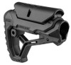 FAB Defense FX-GLCORECPB GL-Core CP Buttstock Adjustable Cheekrest Matte Black Synthetic for AR-15, M4