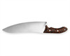 Xin Cutlery XC143 XinCross 8.3" Tactical Style Chef Knife (Satin) - Sculpted Black and Orange G10 Handle