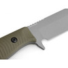 Benchmade Anonimus Fixed Blade Knife - 5" CPM-CruWear Tungsten Gray Drop Point, OD Green G10 Handles, Boltaron Sheath - 539GY