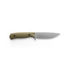 Benchmade Anonimus Fixed Blade Knife - 5" CPM-CruWear Tungsten Gray Drop Point, OD Green G10 Handles, Boltaron Sheath - 539GY