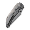 We Knife Company Riff-Raff Folding Knife - 3.12" CPM-20CV Stonewashed Clip Point Blade, Gray Titanium Handles - WE22020B-3