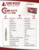 Fort Scott Munitions 556055SCV Tumble Upon Impact (TUI) 5.56x45mm NATO 55 gr Solid Copper Spun - 20 rounds per Box