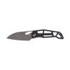 Vargo Outdoors KaTi TC-2 Linerlock Folding Knife - 2.55" Titanium Sheepsfoot Blade, Carbon Fiber Handle