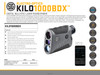 Sig Sauer KILO1000BDX Digital Ballistic Laser Range Finder - SOK10602