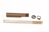 LBE Unlimited AR15 Milspec Buffer Tube Kit - Woodland Brown