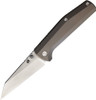 B'yondEDC Contact Folding Knife - 3.25" S35VN Satin Wharncliffe Blade, TC4 Titanium Handle