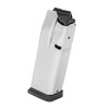 Springfield Hellcat Pro 15 Round 9MM Magazine - Fits Hellcat Pro, Silver Stainless Steel Body with Black Base Plate