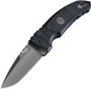 SIG Sauer by Hogue Elishewitz A01-MicroSwitch SIG Tactical AUTO Folding Knife - 2.75" 154CM Gray Drop Point Blade, Black G10 Handles - 16112