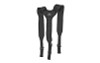 Grey Ghost Gear UGF 3 Point Suspender Harness - Laminate - Black