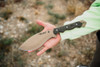 TOPS Knives CUMA TAK-RI Fixed Blade Survival Kukri - 7" Tan 1095HC Kukri Blade, Micarta Scales, Nylon Sheath - CUMATK-3.5