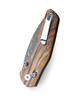 Bestech Knives Bestechman Ronan Folding Knife - 3.26" Damascus Spear Point Blade, Olive Wood Handles - BMK02M