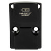 C&H Precision Weapons RMR to Holosun 509T STEEL Adapter Plate - Black Finish, Includes Mounting Hardware