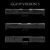 Grey Ghost Precision GGP-19 Stripped Slide For Glock 19 Gen 3 - Version 5, Trijicon RMR/Leupold DPP Optic Cut, Cerakote OD Green Finish