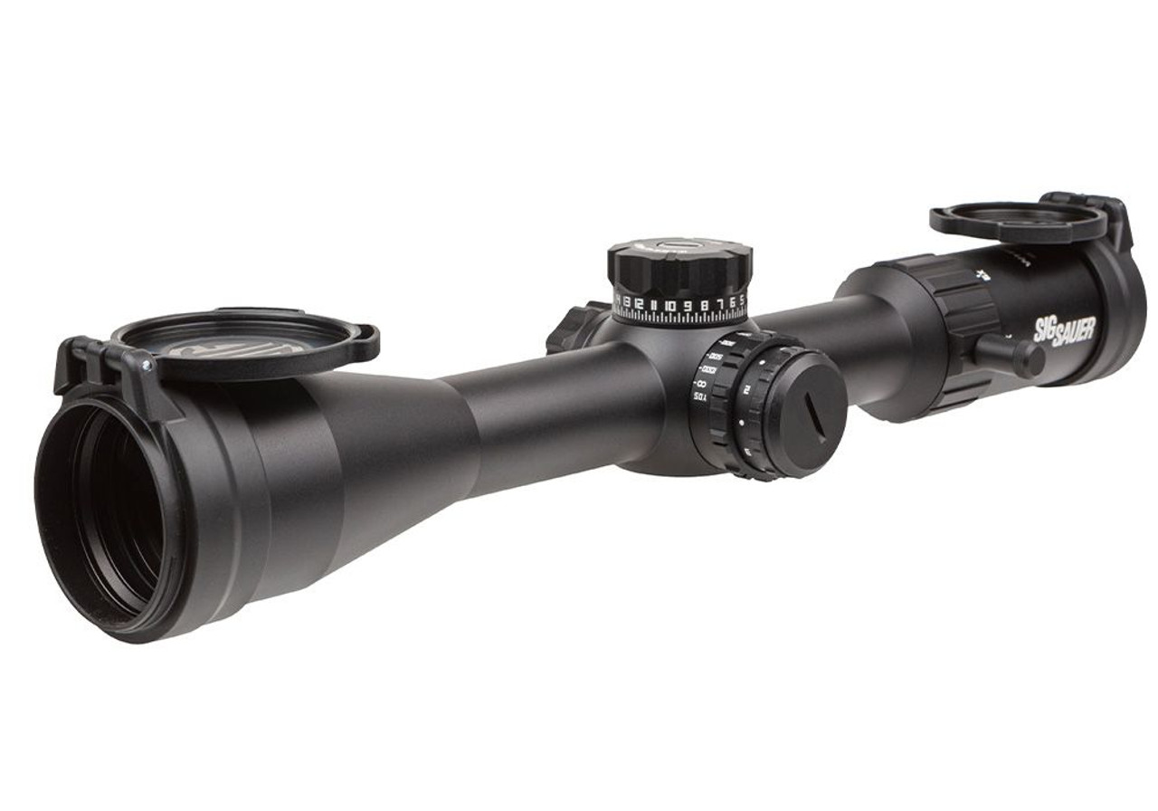 Sig Sauer WHISKEY4 4-16X44mm FFP Rifle Scope 30mm Main Tube, First Focal  Plane, MOA Milling