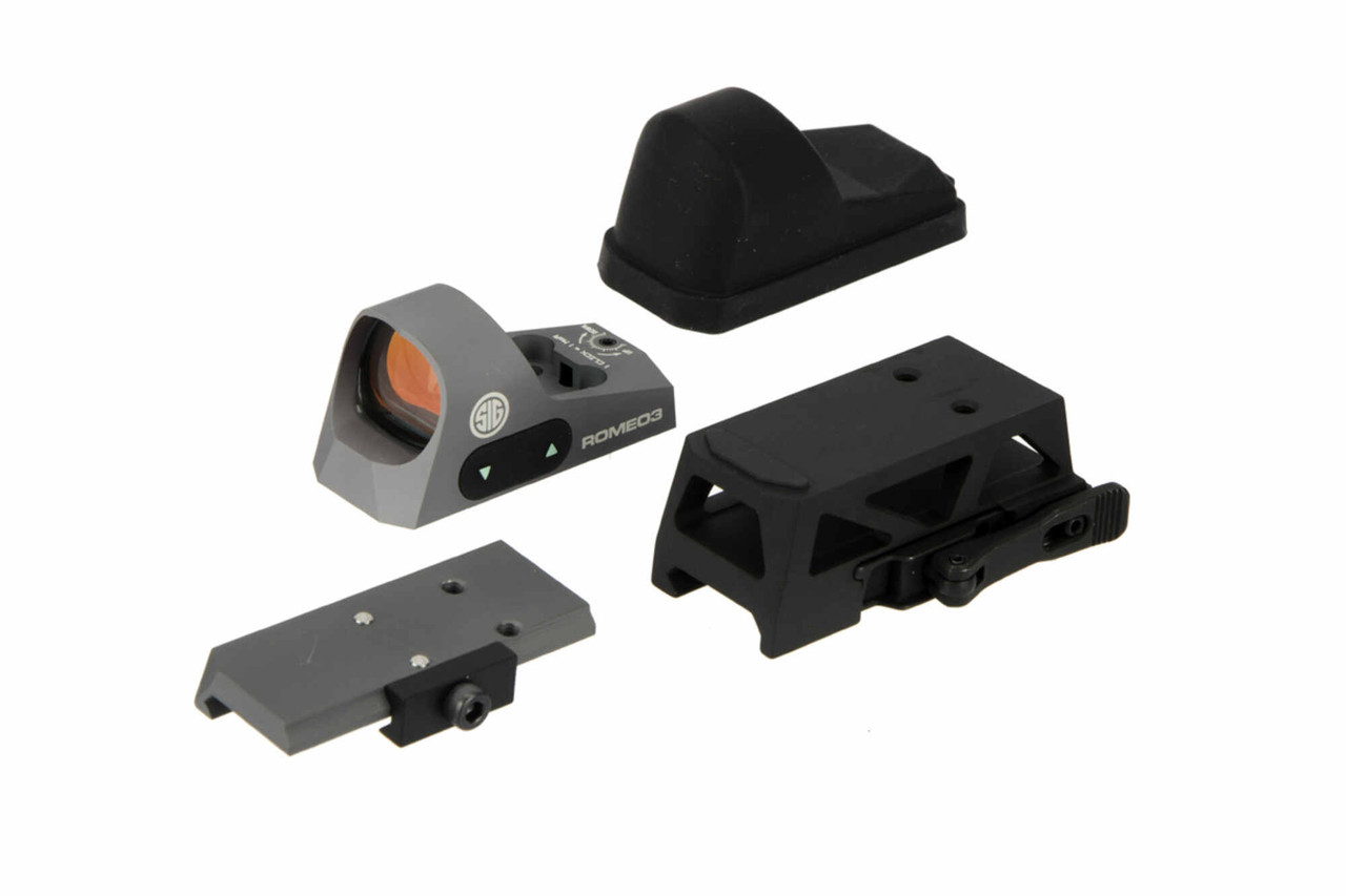 SIG Sauer Romeo3XL Reflex Sight 3 MOA Red Dot Picatinny Rail Mount Black  [FC-798681618354] - Cheaper Than Dirt