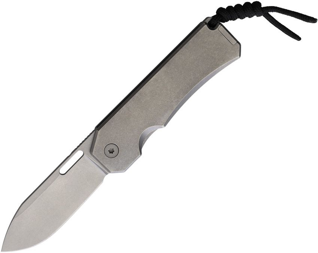 Big Idea Design: Ti Pocket Knife - Stonewashed Titanium Framelock
