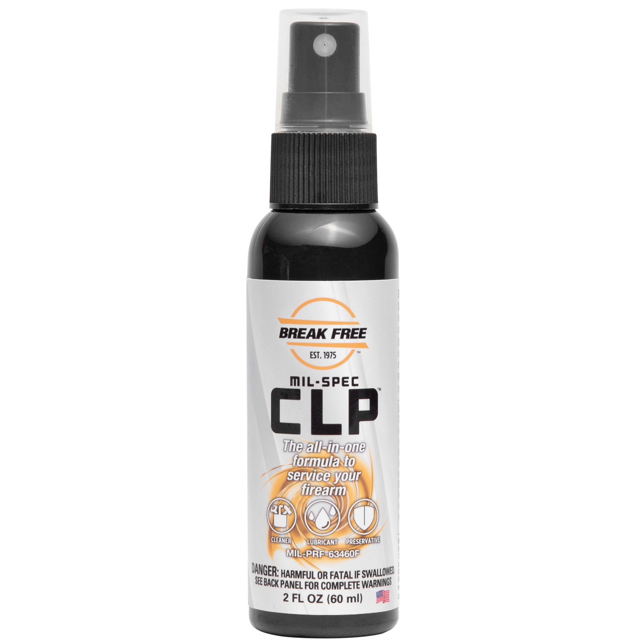 BreakFree CLP Cleaner/Lubricant/Preservative - Liquid, 2oz, Pump