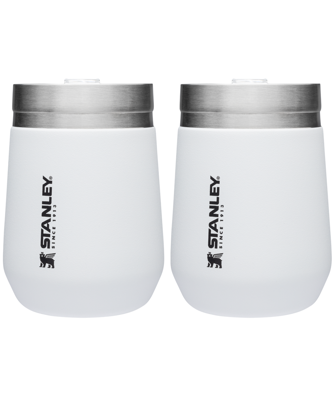 Stanley GO Everyday Wine Tumbler Twin Pack - Polar White, 10 OZ