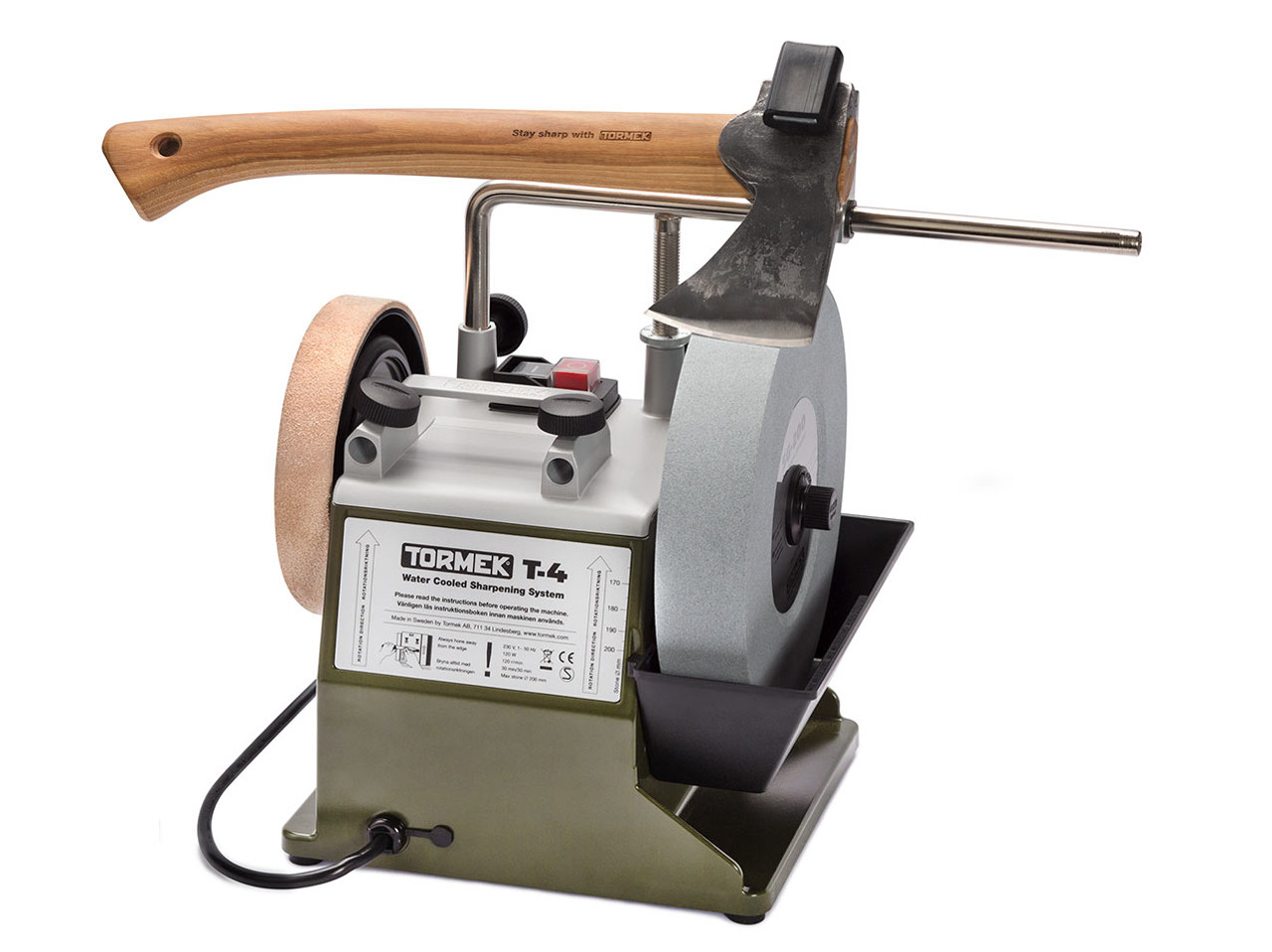 Tormek T-4 Bushcraft Water Cooled Knife Sharpening System for Hunting &  Outdoor Use