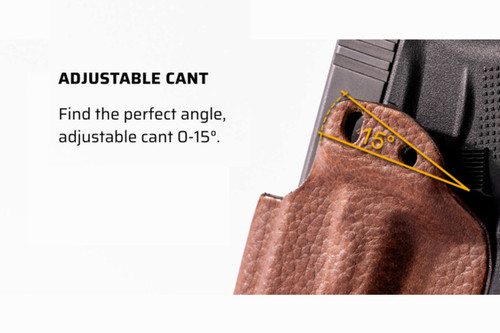Mission First Tactical Taurus GX4 Hybrid Holster - Hybrid Black Leather/Boltaron - Appendix - OWB/IWB Holster - Ambidextrous Mission First Tactical Taurus GX4 Hybrid Holster - Hybrid Black Leather/Boltaron - Appendix - OWB/IWB Holster - Ambidextrous