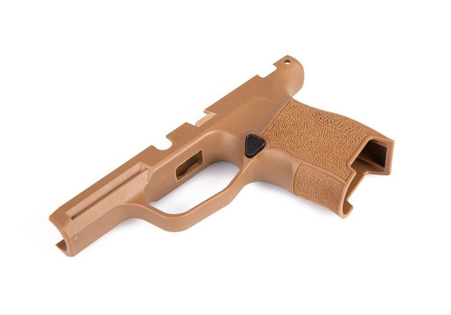 Sig Sauer Grip Module Assembly - Fits Sig Sauer P365 With Manual Safety, Subcompact, Coyote Brown