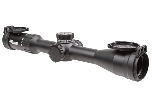 Sig Sauer WHISKEY4 4-16X44mm FFP Rifle Scope - 30mm Main Tube, First Focal Plane, Illuminated MOA Milling Hunter 2.0 Reticle, Matte Black Finish Sig Sauer WHISKEY4 4-16X44mm FFP Rifle Scope - 30mm Main Tube, First Focal Plane, Illuminated MOA Milling Hunter 2.0 Reticle, Matte Black Finish